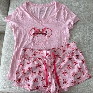 Pink Minnie Mouse Disney Pajamas